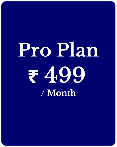 PRO Plan — For Active Cash & F&O Traders